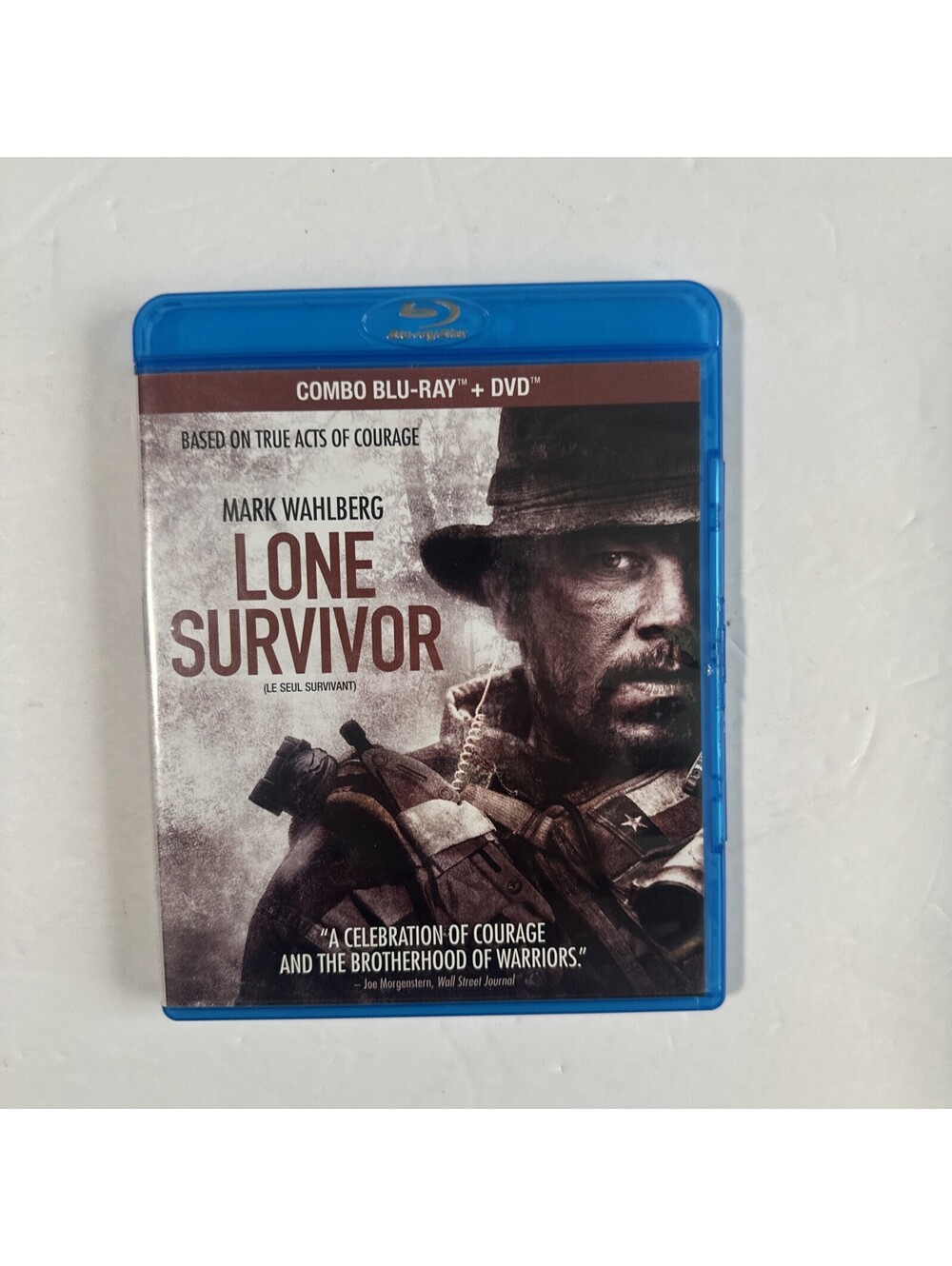 Lone Survivor Blu-ray DVD Combo 2014 Mark Wahlberg Taylor Kitsch War 2 Disc
